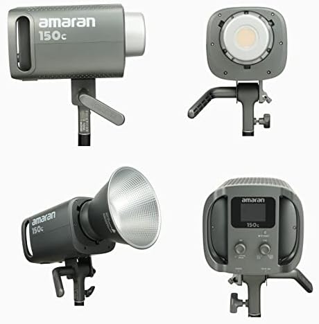 Aputure Amaran 150C RGBWW LED Vídeo Luz, 150W 2500K-7500K, CRI 95+ TLCI 95+ Bowens Mount Studio