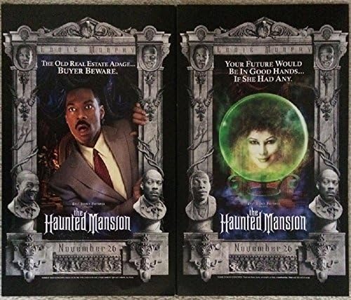The Haunted Mansion 2003 D/S Filme Poster 12.5x21