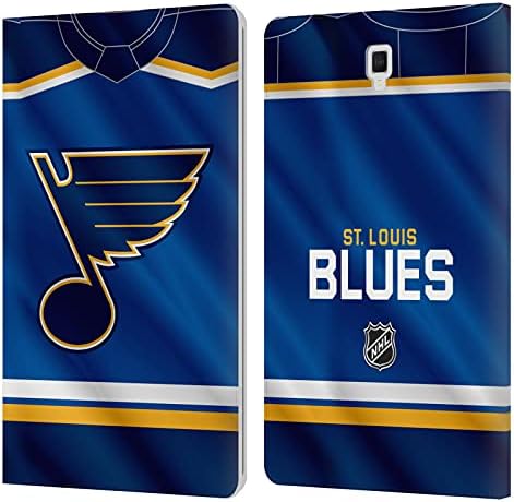 Projetos de capa principal licenciados oficialmente NHL Jersey St Louis Blues Livro de couro Caixa de carteira