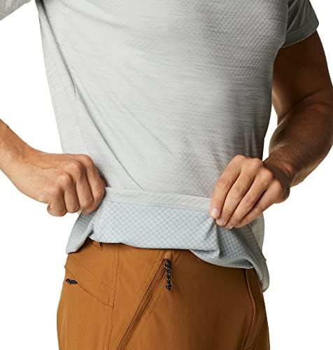 Camisa de manga curta zero de columbia masculina