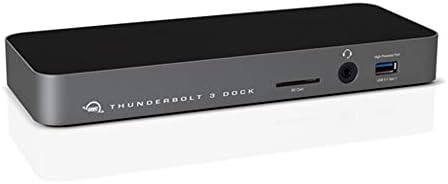 OWC 12 portas Thunderbolt 3 Dock com cabo, para Windows PC e Mac, Space Grey