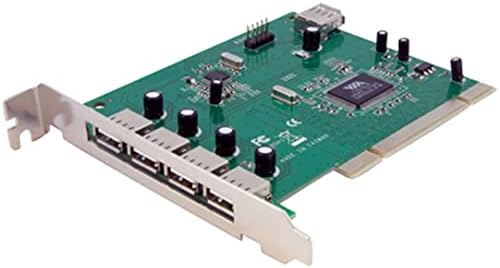Startech.com 7 Porta PCI Card USB Adaptador - PCI para USB 2.0 Adaptador do controlador Cartão