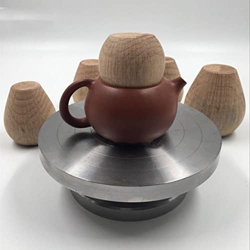 WELLIEST 1PC Pottery Spout Modificador de madeira Punch lama tapinha de madeira ovos de tupot Crafts