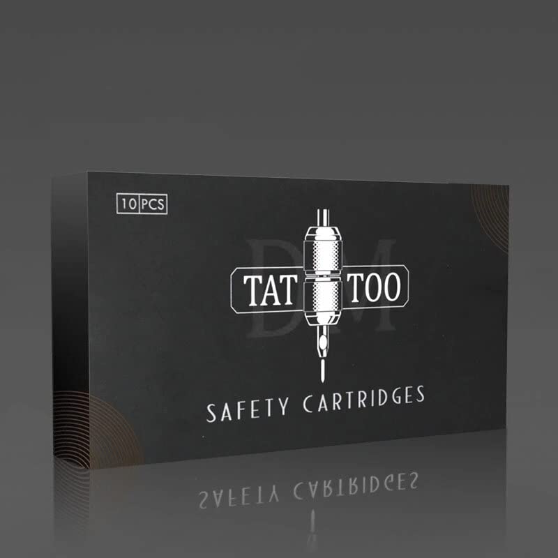 Agulhas de tatuagem de cartucho RL RS RM RM M1 descartável agulha de tatuagem de segurança esterilizada