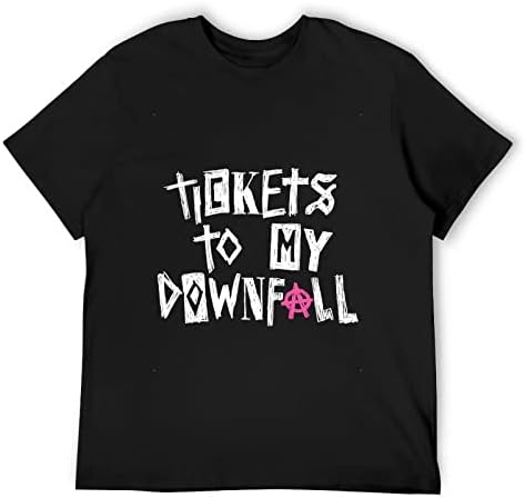 Camisa para homens Hip Hop Shirt Graphic Print T Camisetas Camisetas de Crewneck Tees Tops