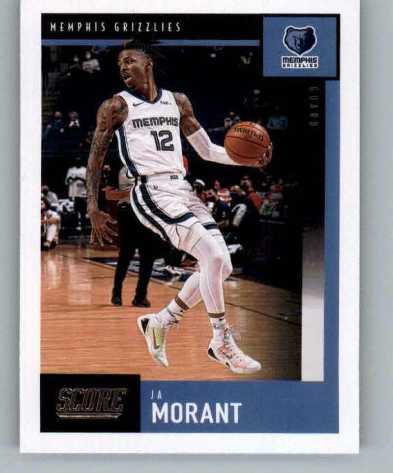 2020-21 Panini Chronicles 616 JA Morant Memphis Grizzlies NBA Basketball Trading Card