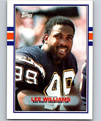 1989 Topps 304 Lee Williams Chargers NFL Football Card NM-MT