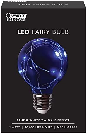 Bulbo LED de fada elétrica e branca FEIT