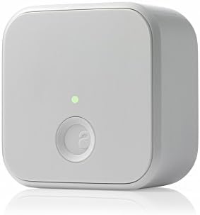 August Home Connect Wi-Fi Bridge, Acesso Remoto, Alexa Integration for Your August Smart Lock, White