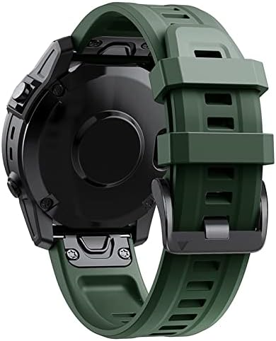 Kossma Official Silicone 26 mm Redução rápida Relógio WatchBand Wristrap for Garmin Fenix ​​7 7x 6 6x