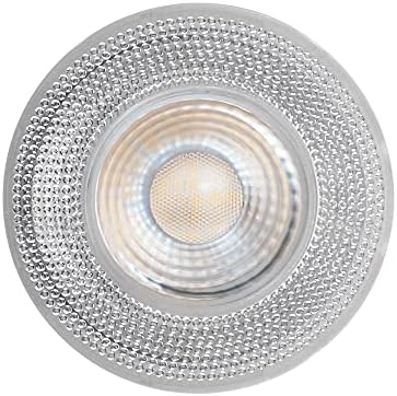 Iluminação EURI EP20-5050CECW-2 LED DE LED DIMMÁVEL PAR20, 7W 500LM, 90+ CRI, ângulo de feixe de 40 ° branco