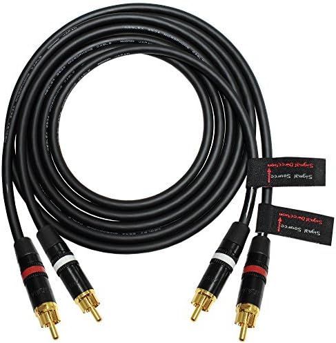5 pés-Quad Direcional Quad alta definição de áudio Interconecte o par de cabos personalizado por Melhores
