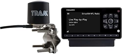 TRAM 7732 Rádio por satélite Rádio de baixo perfil Antena de montagem de espelho e Siriusxm SXEZR1V1