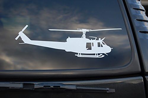 Five Star Graphics Huey Helicopter Vinyl Sticker Pilot Wall Art Deco Carnela Escolha Tamanho