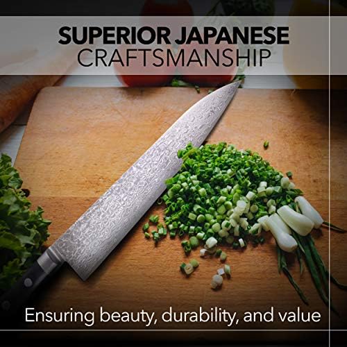 JCK Original Kagayaki Japanese's Chef's Knife, KGRP-3 Profissional Gyuto Faca, aço inoxidável de Damasco