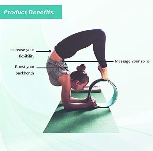 Roda de ioga Tima. Alivie a dor nas costas e melhore suas poses de ioga, perfeitas para alongar, melhorar a flexibilidade