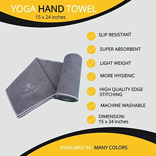 Toalha Yoga Jaci Yoga - Non Slip - Sweat Absorvent - Microfiber Soft Towels - Para ioga quente, pilates, tapete,