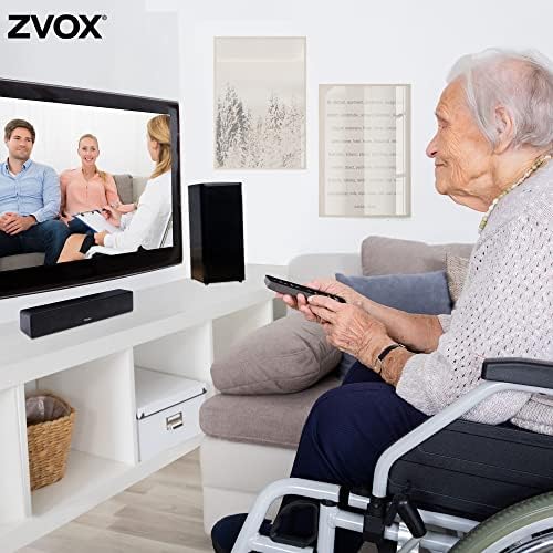 ZVOX Accuvoice Av110 Presidente de TV, diálogo Clarificando o sistema de teatro de home theater com tecnologia
