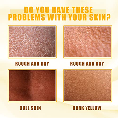 Óleo de esfoliação amarelo Dbylxmn ilumina a pele hidrata Whitens e embeleza a pele 100 ml de