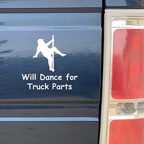 2 pacote Eu vou dançar para decalques de carro de peças de caminhão - decalques personalizados