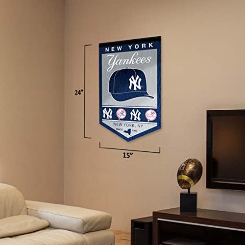 NY Yankees Heritage History Banner Pennant
