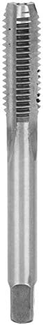 Torneira de rosca métrica, 20 PCS M8 Ferramenta de liga de aço de aço parafuso de flauta reta Torneira para