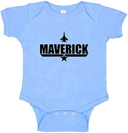 Roupas de bebê Maverick de Rodper com avião a jato