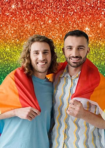 Cenário de arco -íris colorido de pano de fundo LGBT Mês de graffiti pano de graffiti cenários gays