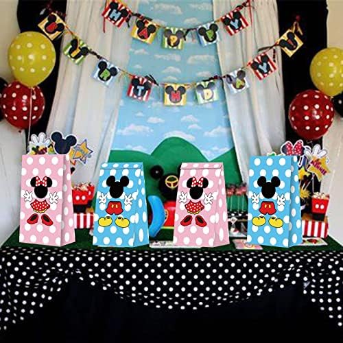 30 PCS Party Favor Sacos de doces para material de aniversário de mouse material de festa, presente