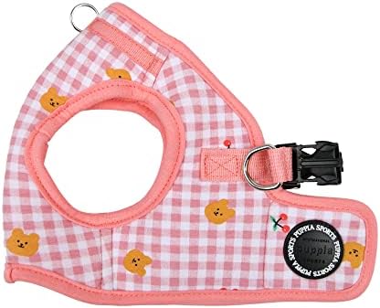 Puppia Spring e Summer Fashion-In Step-In Vest Dog Harness, Indian Pink_baba, Extra grande