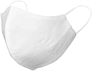 Pacote de 5 - máscaras de algodão - 3 camadas laváveis ​​- reutilizável - máscara de pano earloops ajustáveis