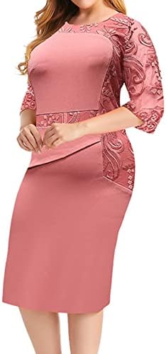 Miashui Mulheres Crescedores Mulheres 2023 Vestido de New Lady Cape Plus Size Moda Impressão Oneck Halve Slave