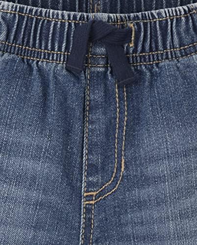 A casa infantil Baby Toddler Boys Streling Straight perna Jeans, Maddox Wash, 2t