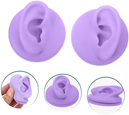Hemoton 2pcs Treinamento de sutura Exibir prática Ears Ensino doméstico e para modelo simulado