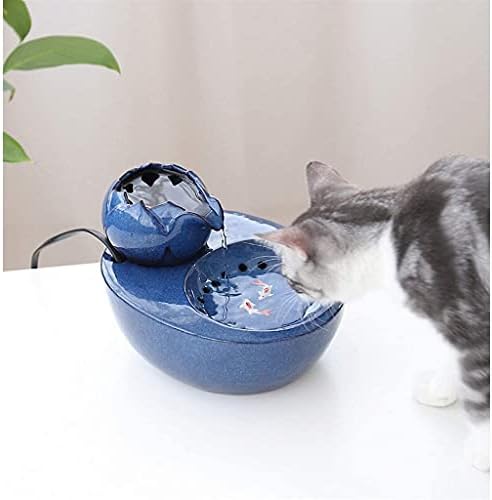 Pet Water Dispenser Bowls Alimentos de gato alimento para animais de estimação Cerâmica do dispensador