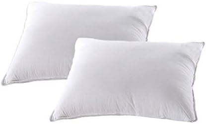Sheetsnthings White Down Alternative Bed Pillow, White, Standard/Queen Size, 26 onças de preenchimento