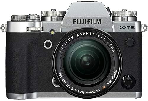 Fujifilm X-T3 Câmera digital sem espelho com xf18-55mm Kit de lente-prata