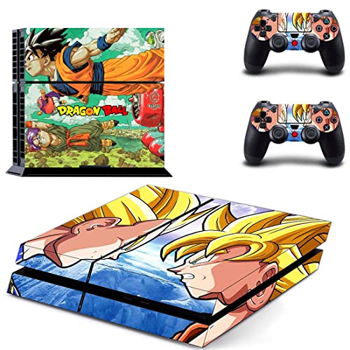 Anime Drago e Balões VIP Son Goku, Vegeta, Super Saiyan PS4 ou PS5 Skin Stick para PlayStation 4 ou 5