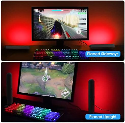 Vitano Smart LED RGB Light Syncs com música, TV Gaming PC Room Iluminação ambiente com controle de aplicativo/remoto,