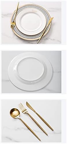Kaorou Um conjunto completo de utensílios de mesa de mesa de alimentos ocidentais e faca de bife de garfo Placemat