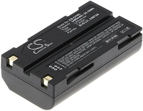 Substituição de bateria BCXY 5 PCS para NAVCOM Ultra RTK RT-3010S Passy SF-3040