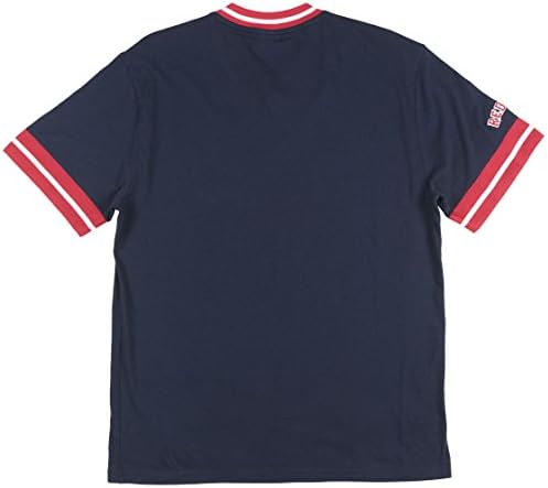 Mitchell e Ness Boston Red Sox MLB Men the Hourtime Win T-Shirt Vintage V-deco