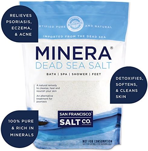Salt do Mar Minera Dead - 15 lb. grãos finos
