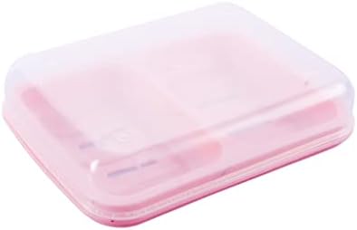 Krivs transparente caixa de sabão de caixa dupla caixa de sabão plástico sabonete caixa de sabonete de caixa
