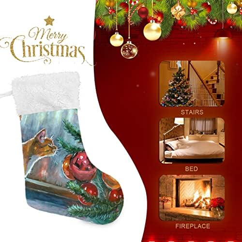 Alaza Christmas meias Árvore de Natal com Balls Classic Classic personalizadas grandes decorações