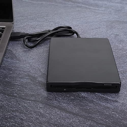 Dridade de disquete portátil PLPLAAOO, leitor de cartões de 3,5 polegadas, unidade de disquete USB, acessório de