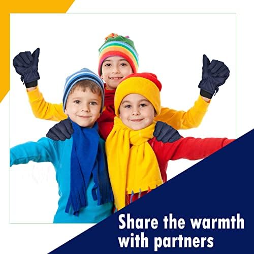 Luvas de inverno elétricas de NewCotte USB aquecidas para crianças e luvas de esqui de neve para bebês luvas à