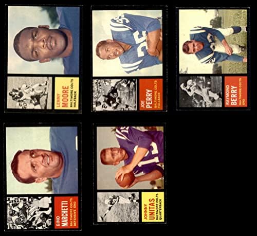 1962 Topps Baltimore Colts Team Set Baltimore Colts EX/MT Colts