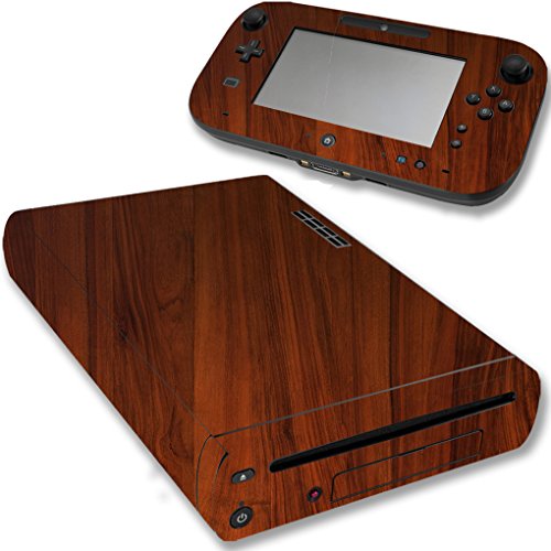 Skins Vwaq para Wii U Wood Nintendo Console Woodgrain Skin Decal