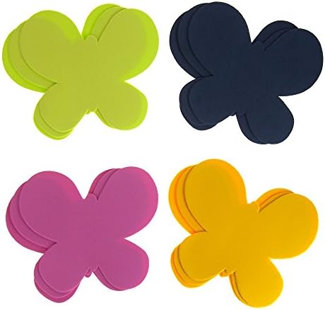 Homeford Butterfly Formas de espuma, cores variadas, 6 polegadas, 12 peças